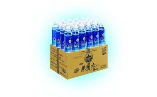 【全3回定期便】飲料 水 ミネラルウォーター 巌聖水6500 500ml×24本 広島県福山市/小林商事 ミネラルウォーター ペットボトル 500ml 24本 保存用 備蓄 防災 [BAEA016]