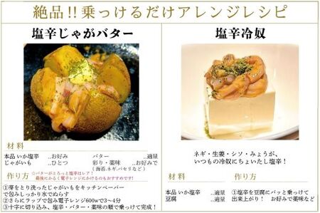 【塩辛】三陸産スルメイカ いか塩辛3本セット