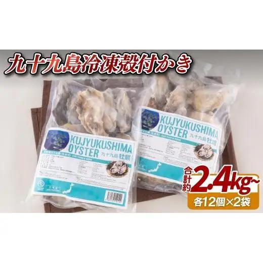 牡蠣 冷凍かき 2.4kg 以上 産地直送 牡蠣 A159