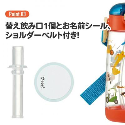 ふるさと納税 奈良市 ワンプッシュストローボトル 480ml はたらくクルマ PDSH5 奈良市 5-117 600050 |  | 03