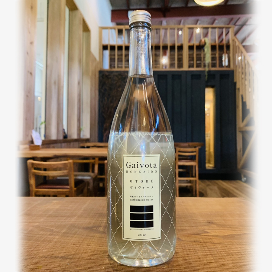 Gaivota【炭酸入り】 北海道天然シリカ水(瓶)720ml×12本
