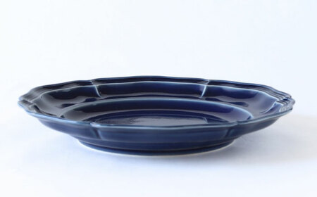 【波佐見焼】ombre de fleur プレートL アズール 2枚セット 食器 皿【翔芳窯】[FE369]