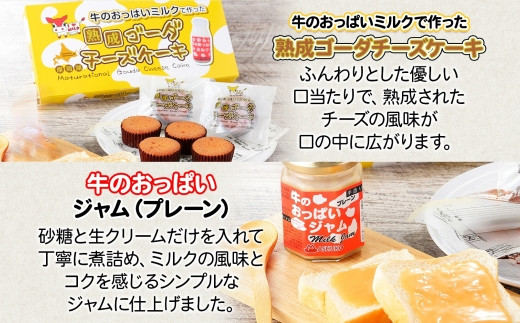おっぱいミルクを使用したバラエティセットです。