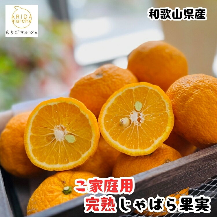 【ふるさと納税】【先行予約】 国産 紀州 和歌山の じゃばら 果実 【訳あり ジャバラ 家庭用】 ※2027年1月上旬～4月下旬に順次発送 ※北海道・沖縄・その他離島地域は発送不可 //hokaf