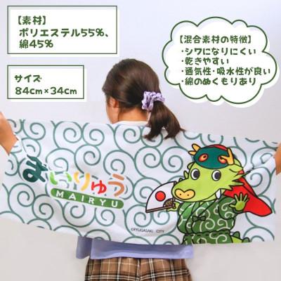 ふるさと納税 龍ケ崎市 龍ケ崎市公式マスコットキャラクター まいりゅうストラップ&タオル(各1個) |  | 01