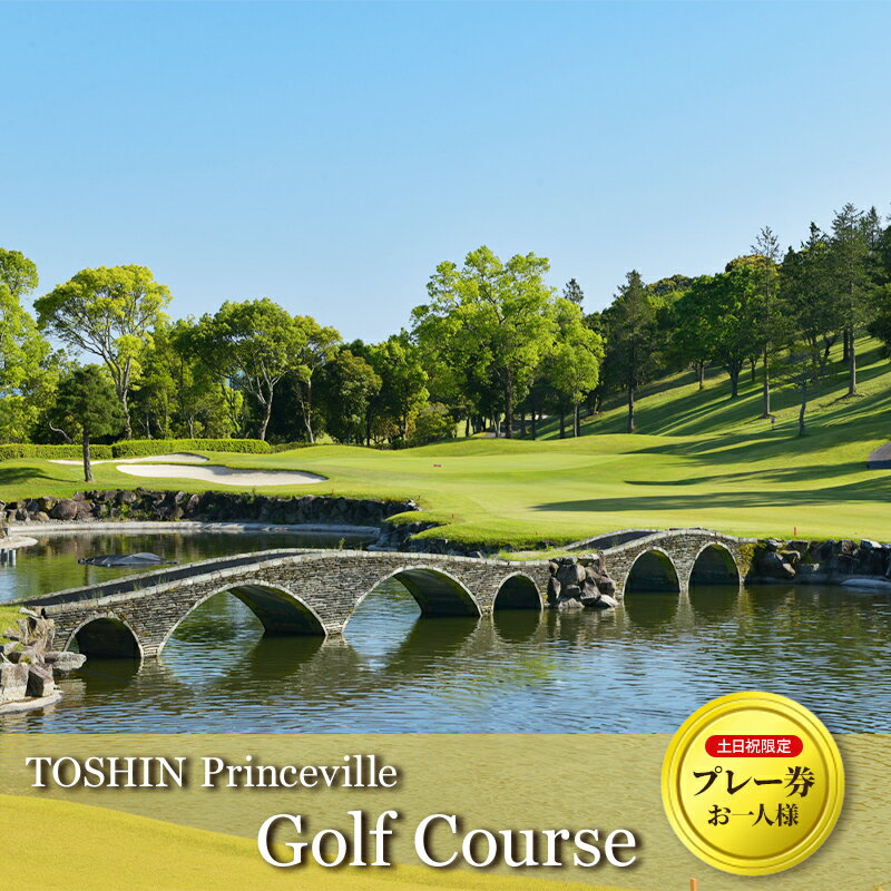【ふるさと納税】土日祝限定（お一人様）TOSHIN Princeville Golf Course プレー券　ゴルフ場利用権