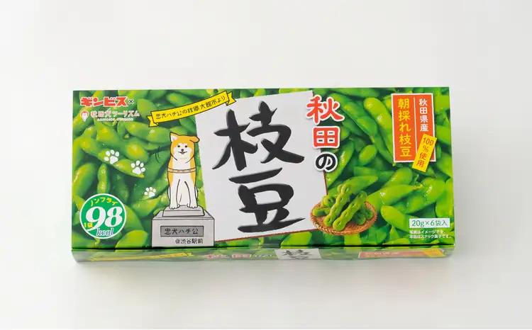 50P5601　秋田の枝豆（スナック）4箱（24袋入)【一般社団法人 秋田犬ツーリズム】