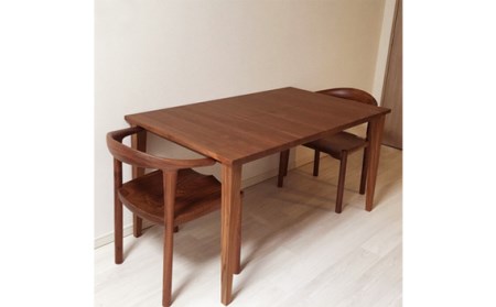 No.725 【家具蔵】テーブル フレスコ（伸長式）  ウォールナット材