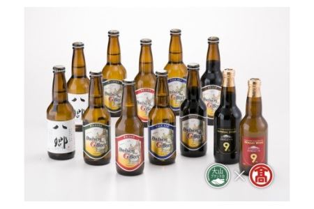 ＜大山Gビール＞飲み比べセットA 計12本（大山ブランド会）クラフトビール 地ビール 米子高島屋 29-AX1 0324