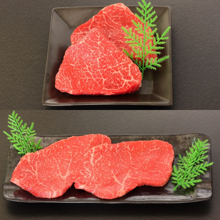 ＜銀閣寺大西＞京都肉 モモステーキ　130g×4枚