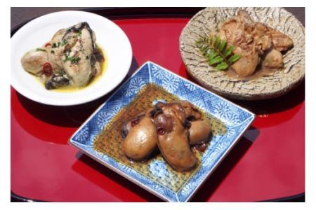 牡蠣のやわらか煮3種セット 各100g×3種 牡蠣 かき 食べ比べ ヤマヨ水産 [気仙沼市物産振興協会 宮城県 気仙沼市 20562528]