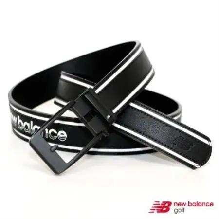 ニューバランスゴルフ　スライドロック機能　ラインベルト　Unisex　ブラック　6282001【1720205】