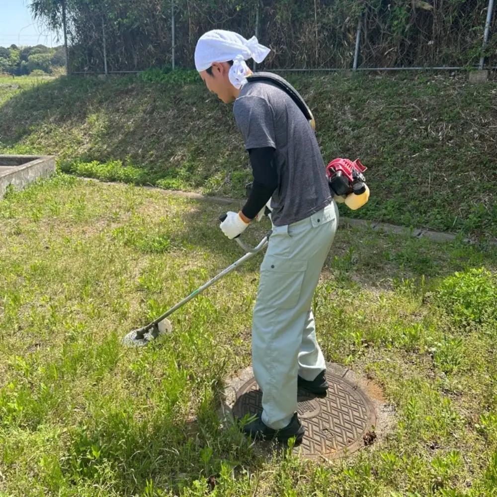 土浦市内の敷地の草刈費用に使用できる 3,000円券