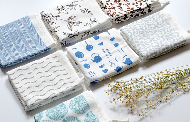 W094 まごころ手ふきん 1枚（柄おまかせ） お試し泉州タオル