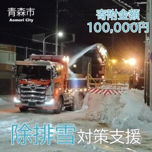 【返礼品なし】世界一の豪雪都市!雪に強い持続可能な都市づくり　100,000円