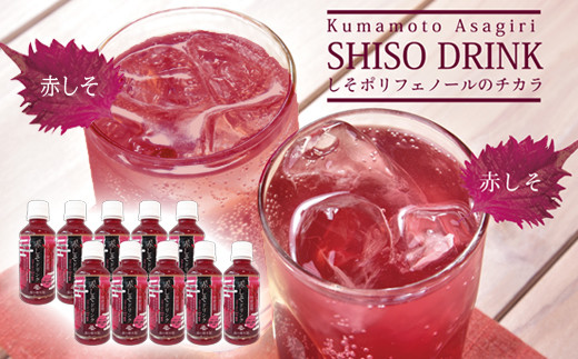 
                  ポリフェノールたっぷりのしそドリンク10本セット (赤 200ml×10本)
                