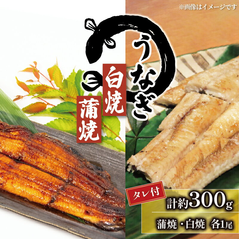 【ふるさと納税】 うなぎ 蒲焼 白焼 セット 150g × 2尾 タレ付 ( 冷凍 グルメ うなぎ 鰻 蒲焼き 白焼き 新鮮 たれ 土曜 丑の日 真空パック おすすめ 滋賀県 竜王町 送料無料 土用の丑の日 )