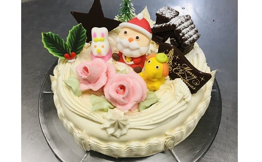 
            【季節限定品】昔ながらのクリスマスバタークリームケーキ　0005-2507
          