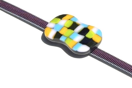 帯留め「モザイク・S」