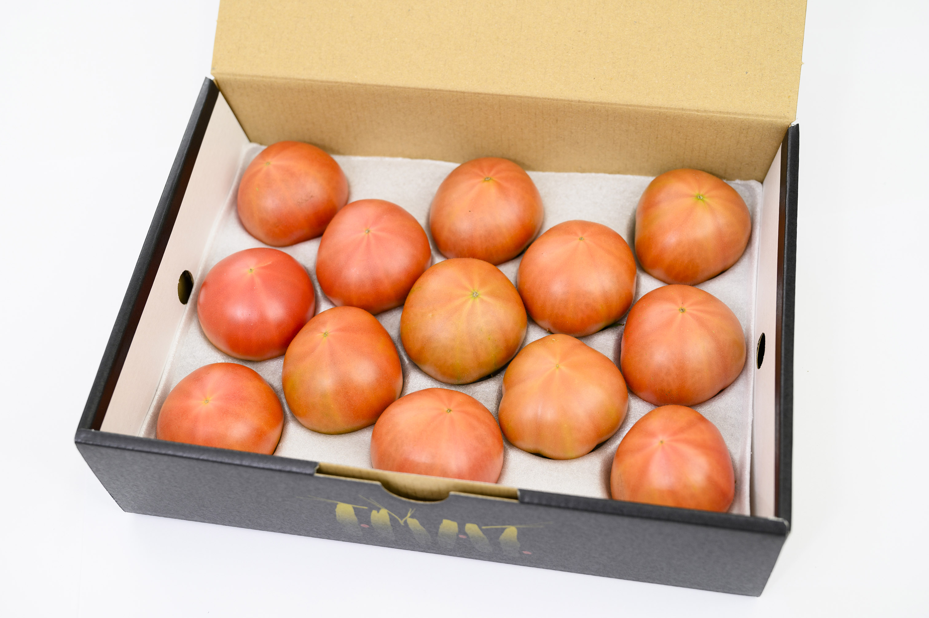 【先行予約】【2026年3月下旬〜6月中旬頃発送予定】塩トマト 夢ロマン プレミアム 1kg 黒箱M〜Sサイズ（12〜18玉）