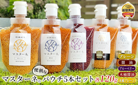 調味料 マスタード 5本 セット マスターネ。 調味料