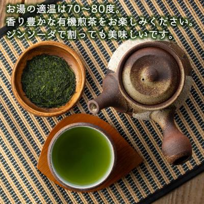 ふるさと納税 霧島市 特上有機煎茶2本セット(80g×2本) 【ヘンタ製茶】K-222 |  | 02