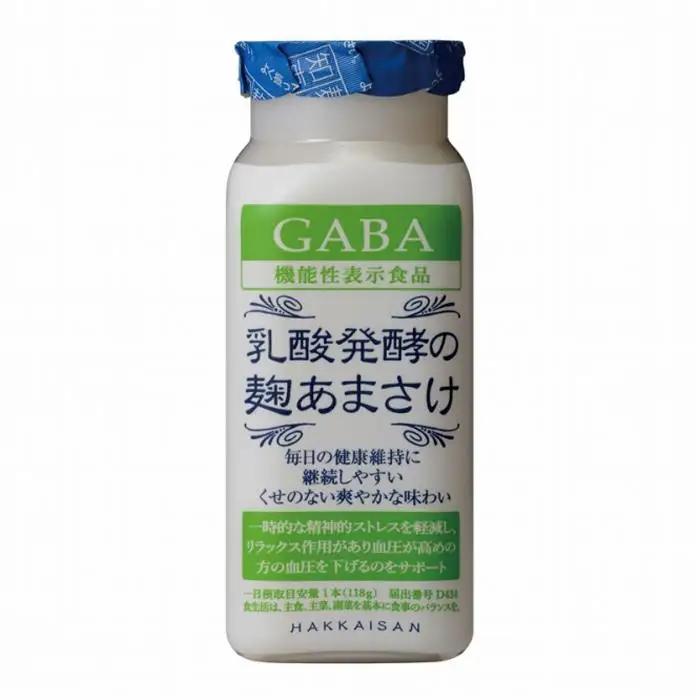 八海山 乳酸発酵の麹あまさけ GABA 118g×40本【八海山 麹 こうじ 米麹 甘酒 あま酒 ノンアル 発酵 酸味 すっきり 味わい 飲み切り】