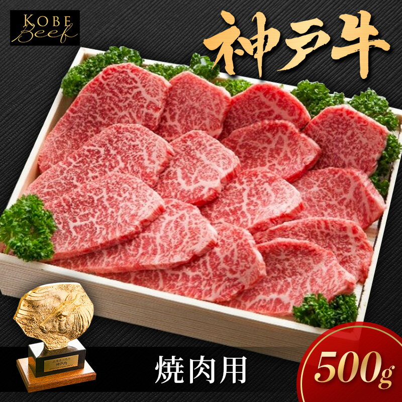 【ふるさと納税】神戸ビーフ 焼き肉用 500g KSY2 肩肉 もも肉 肩ロース 神戸牛 牛肉 肉　お届け：2026年4月以降順次発送予定