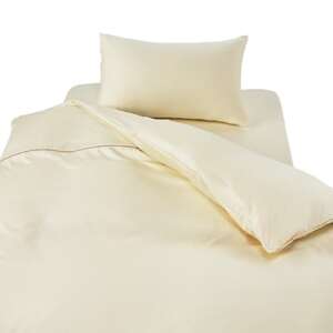 【シングル】カバー掛・シーツ(35cm)・枕＆パジャマ(男女兼用XSサイズ)4点セット色:サンド【1215806】