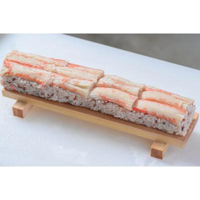 ふるさと納税 京丹後市 蟹の匠　魚政のカニ屋が作る海シリーズ　恋蟹寿司 (こいずし)　3貫　甲羅の舞台　2セット |  | 02