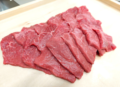 【寛閑観】近江牛厳選『赤身』焼肉用　350g【冷蔵】【FR14SM】