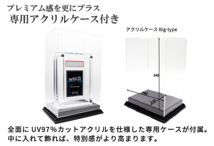 クリスタルBlock PSA ver+アクリルケースセット