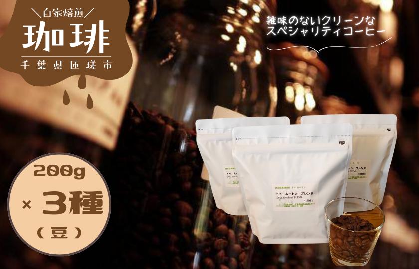
            ドゥ ムートン ブレンド 200g　 エチオピア イルガチェフ W 200g　ケニアAA 200g（豆） ／ 珈琲 コーヒー 珈琲豆 コーヒー豆 スペシャルティコーヒー エチオピアイルガチェフW ケニアAA
          