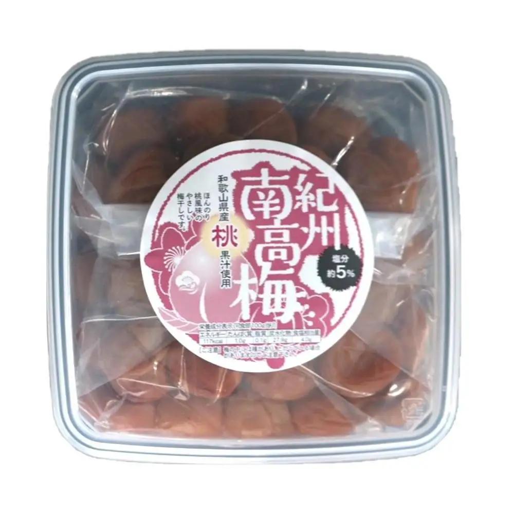 紀州南高梅 桃風味梅干 1.2kg ご家庭用【US12】