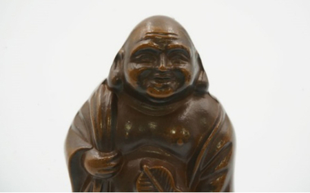 【高岡銅器】開運招福　布袋尊 インテリア 置物 伝統工芸品 職人 手作り 富山県 高岡