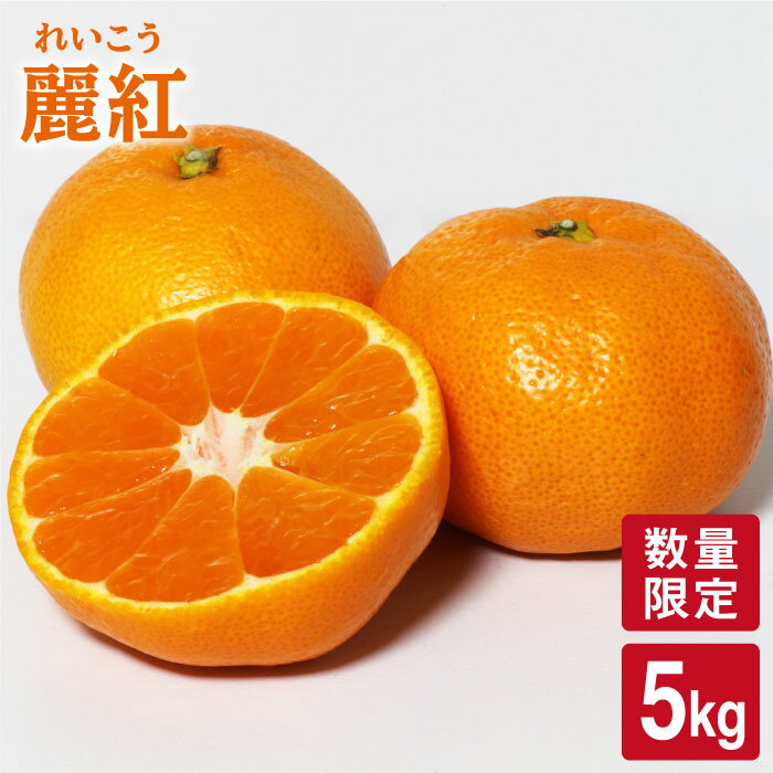 【ふるさと納税】【2月中旬より配送開始】【限定40箱】 麗紅 （れいこう）約 5kg＜原口果樹園＞ [CCW003] 長崎 西海 ミカン 蜜柑 果物 柑橘 デザート 剥きやすい 甘味 果汁 おやつ お土産 プレゼント 甘い 濃厚