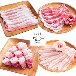 (1021新規)【横島ファーム直営】豚まん・瀬戸田のレモン焼売・おまかせ豚肉セット　各1パック（１８０ｇ～２８０ｇ前後）【詰め合わせ セット 中華総菜 総菜 シュウマイ 産地直送 肉 お肉 にく 食品