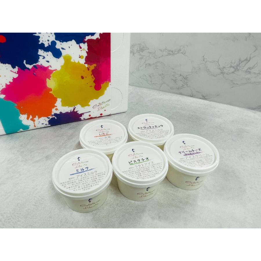 ＜Gelateria Liberta（ジェラテリアリベルタ）＞ジェラート騎士が贈る、ジェラートギフト5個セット100ml×5個