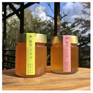【抗生物質不使用】【非加熱】蜂助の季節のはちみつセット 240g×2本 | 季節 蜂蜜 密 季節の花 ハチミツ はちみつ セット 国産 無抗生物質 非加熱 兵庫県 上郡町