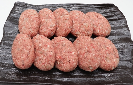 （冷凍） 牛壱 国産牛100％ ミニハンバーグ 75g×10個 ／ 手ごね 個包装 小分け ハンバーグ 淡路島産玉ねぎ 歩商事 自家製タレ 贈答用 ギフト 煮込み お弁当 奈良県 田原本町