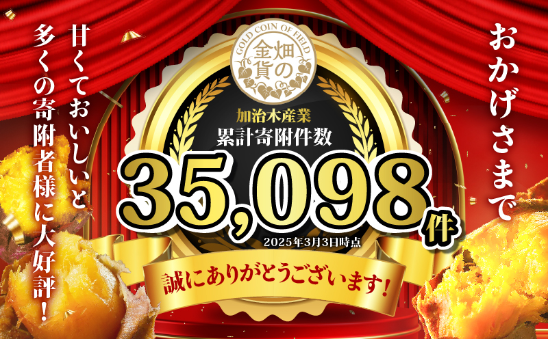 畑の金貨 焼き芋シルクスイート 3kg　K181-001_03