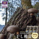 【ふるさと納税】おがわ作小屋村の干し椎茸 100g×3袋　宮崎県 西米良村