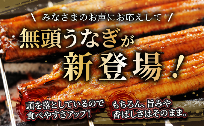 国産うなぎ蒲焼200g×2尾（無頭）【B-1217-PE】