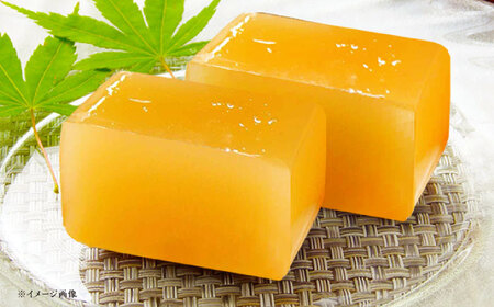 ゆず羊かん 3本 / ようかん 羊羹 和菓子 柚子 ゆず / 恵那市 / かさぎゆず組合[AUAW014]