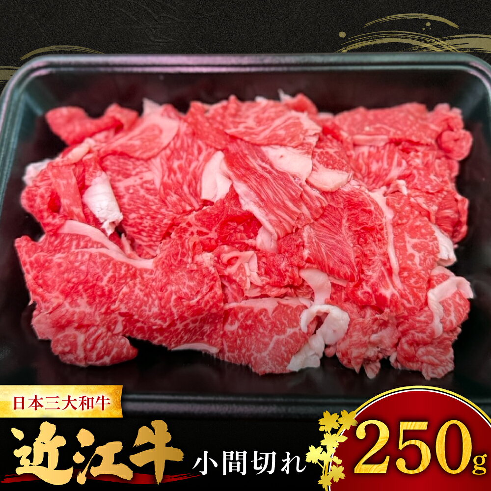 【ふるさと納税】近江牛小間切れ250g 西川精肉店 滋賀県 東近江市 O-F32 和牛 牛肉 小分け 牛丼 カレー 肉じゃが 炒め物 A4 A5 ブランド牛 お取り寄せ おうちごはん