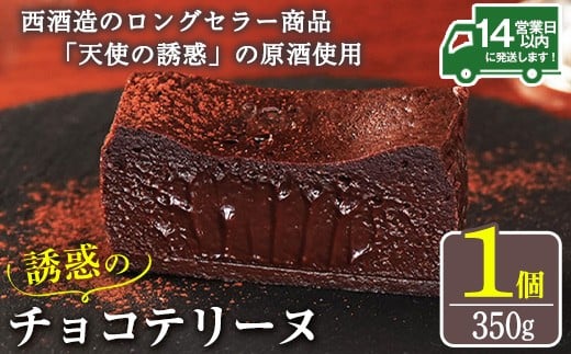 
            No.1209 天使の誘惑使用！誘惑のチョコテリーヌ(1個) 350g 国産 天使の誘惑 原酒 スイーツ テリーヌ チョコ デザート 菓子 お菓子 濃厚 冷凍 ご褒美 プチ贅沢 ギフト 贈答品 バレンタイン ホワイトデー【西酒造】
          