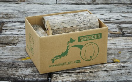 【牡蠣の養殖棚を使用】 気仙杉の乾燥薪 3kg 〈 目安 : 10～15本 〉【 薪 養殖 いかだ キャンプ SDGs 岩手 陸前高田 】WOOD STOCK Dan