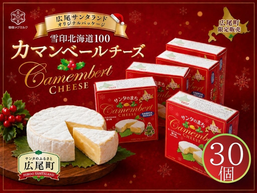 
                  カマンベールチーズ30個【広尾産業流通振興公社】(0007)
                