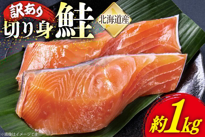 
            鮭 切り身 訳あり 冷凍 約1kg 真空パック 1切れ約150〜200g [カネイ池内商店 北海道 砂川市 12260720] さけ サケ 鮭切身 シャケ 魚介類 海鮮 訳アリ 不揃い 1kg レビューキャンペーン
          