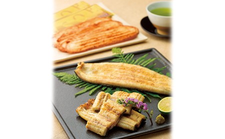 うなぎパイ白焼きギフト（パイ×10本、白焼き×3本、たれ） 魚貝類 